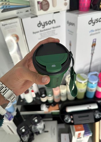 Yeşil Renkli Termos Matara - Görsel 2