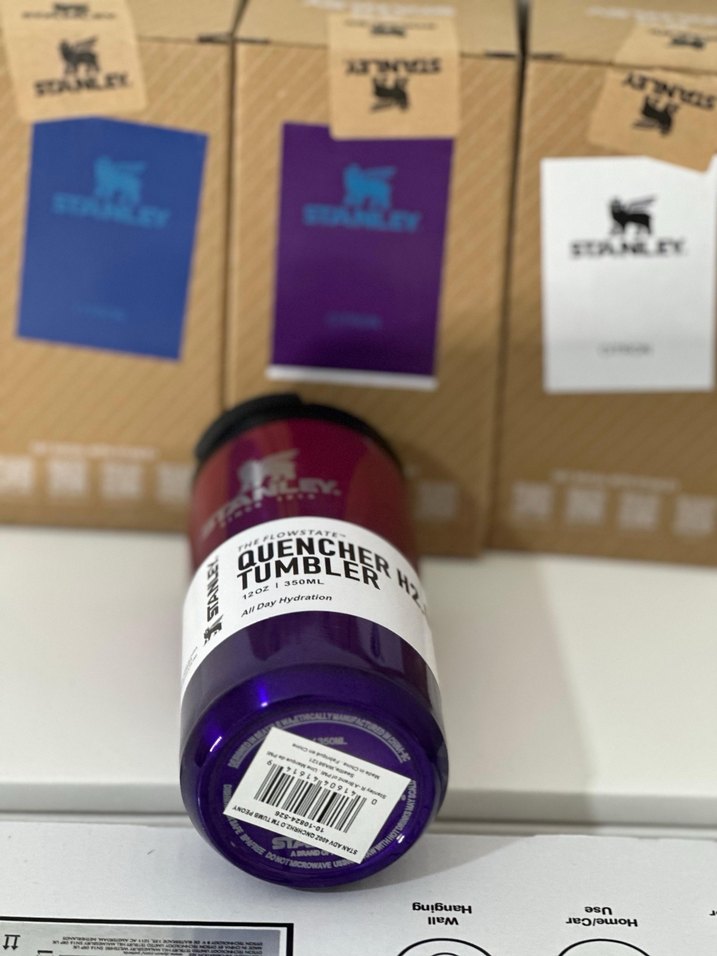 Parlak Mor Stanley Quencher Termos - Görsel 2