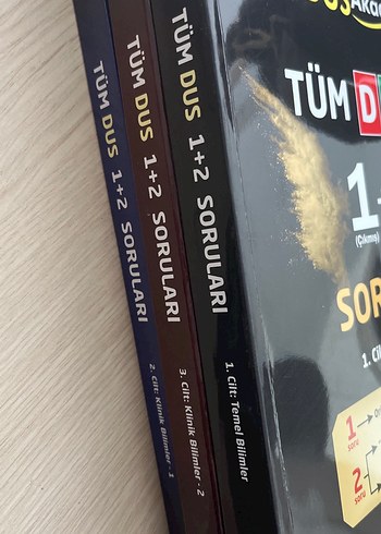 TÜM DUS 1+2 Soru Bankası Seti