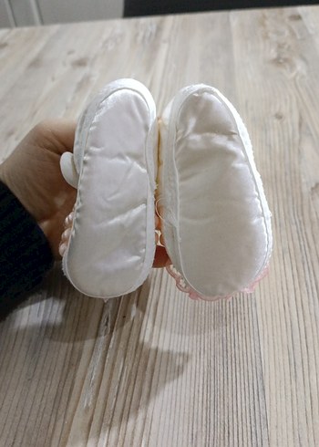 Dantel İşlemeli Beyaz Bohem Kız Özel Ayakkabı - Görsel 4