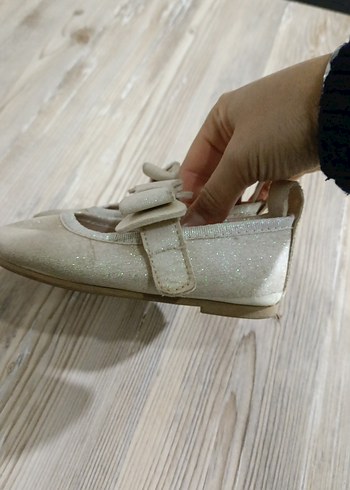 Kız Çocuk Beyaz Fiyonklu Babet - Görsel 4