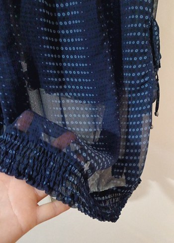 Bohem Tarzı yuvarlak Yaka pareo - Görsel 6