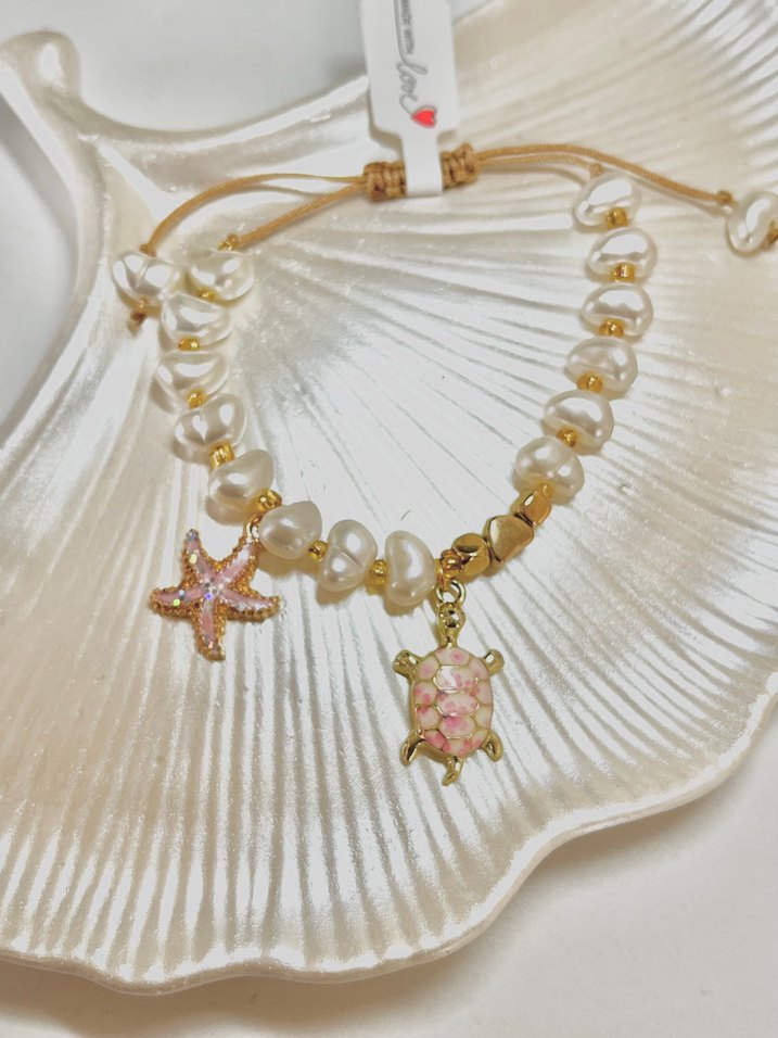 Kaplumbağalı deniz yıldızlı bileklik - Görsel 2