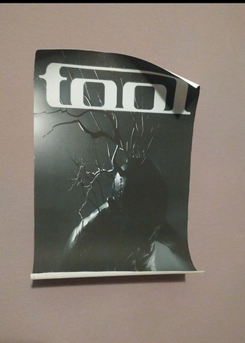 Tool Müzik Dergisi Posteri nadir bulunan parça dir orijinal
