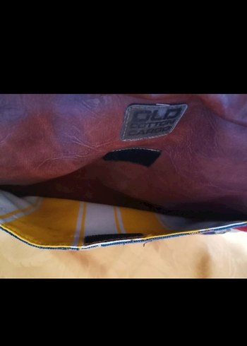 Desenli Bohem Deri Kadın Çanta. Gerçek deri - Görsel 10