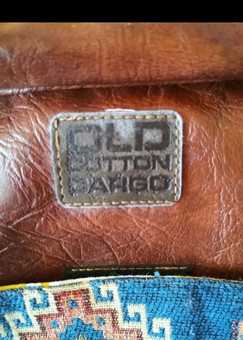 Desenli Bohem Deri Kadın Çanta. Gerçek deri - Görsel 7