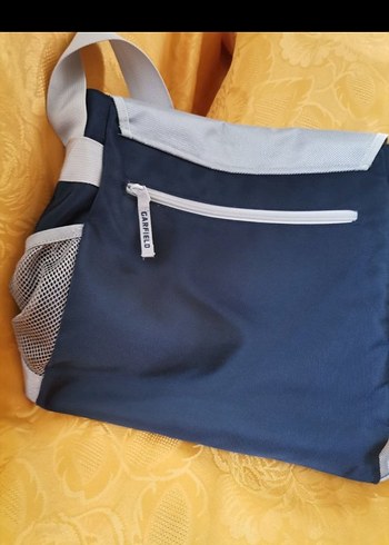 Gri Fermuarlı Erkek Omuz Çantası. Generation. Garfıeld marka - Görsel 10