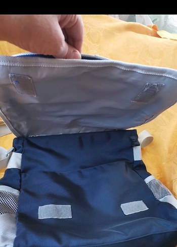 Gri Fermuarlı Erkek Omuz Çantası. Generation. Garfıeld marka - Görsel 5