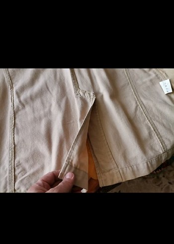 Düğmeli Bej erkek spor ceket - Görsel 9