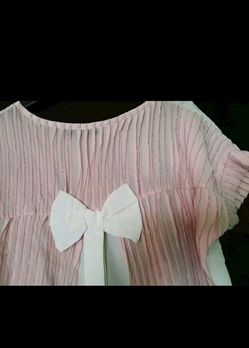 Kız Çocuk Baskılı Salaş Tişört - Görsel 7