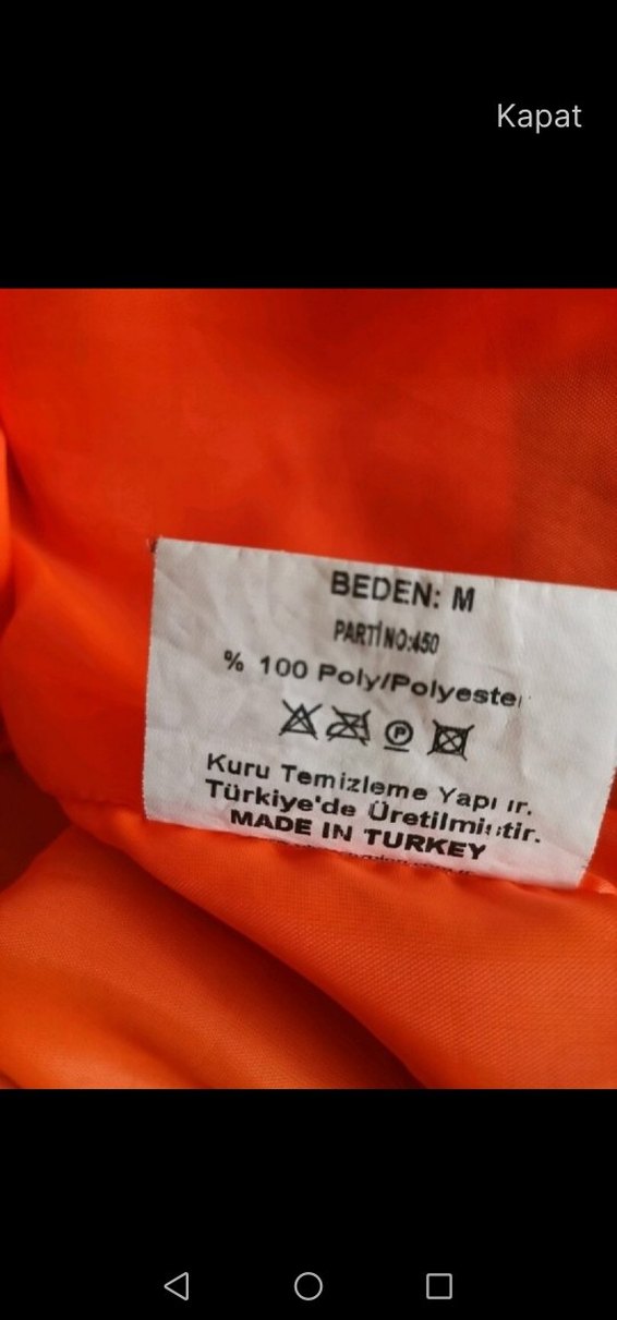 Bordo Fermuarlı erkek için temiz ürün - Görsel 5