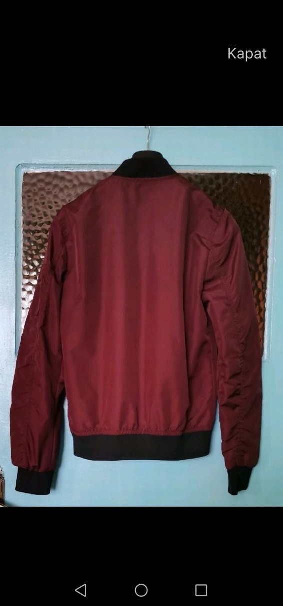 Bordo Fermuarlı erkek için temiz ürün - Görsel 2