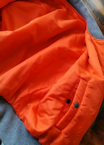 Çağla yeşil pilot montu - Görsel 4