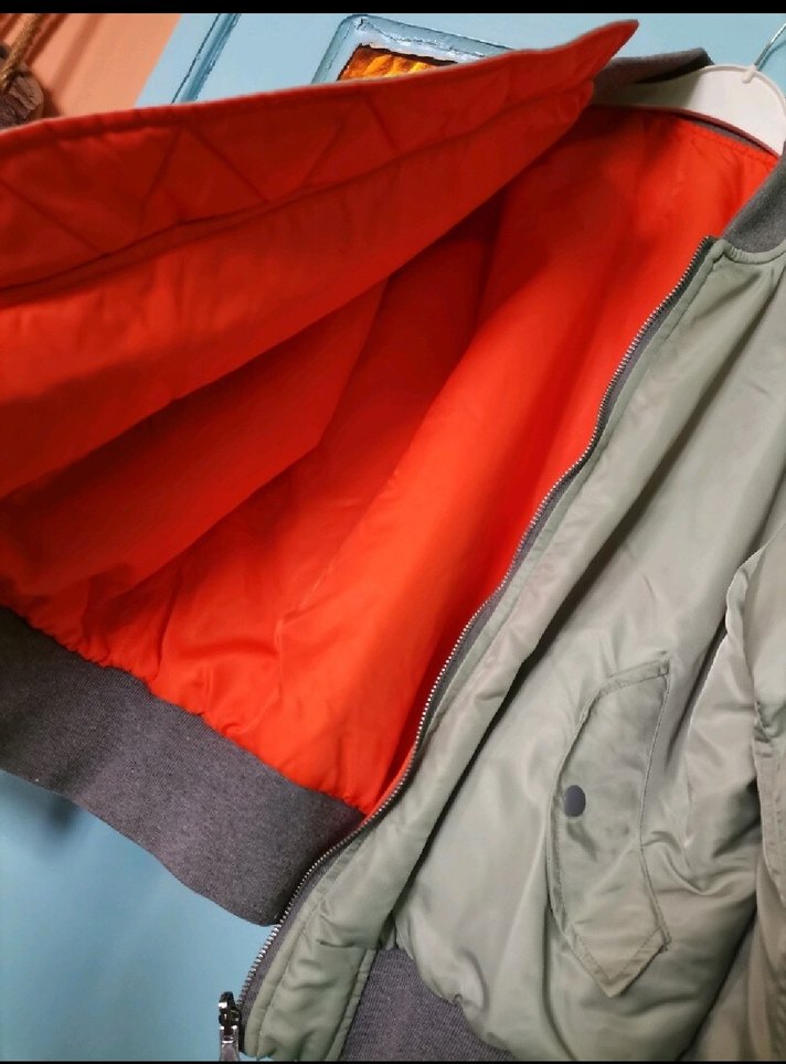 Çağla yeşil pilot montu - Görsel 3