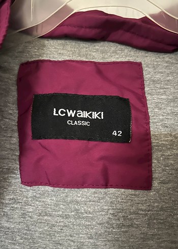 LCW Fuşya Fermuarlı Kadın Astarlı Yağmurluk - Görsel 3