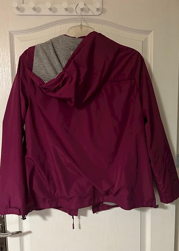 LCW Fuşya Fermuarlı Kadın Astarlı Yağmurluk - Görsel 2