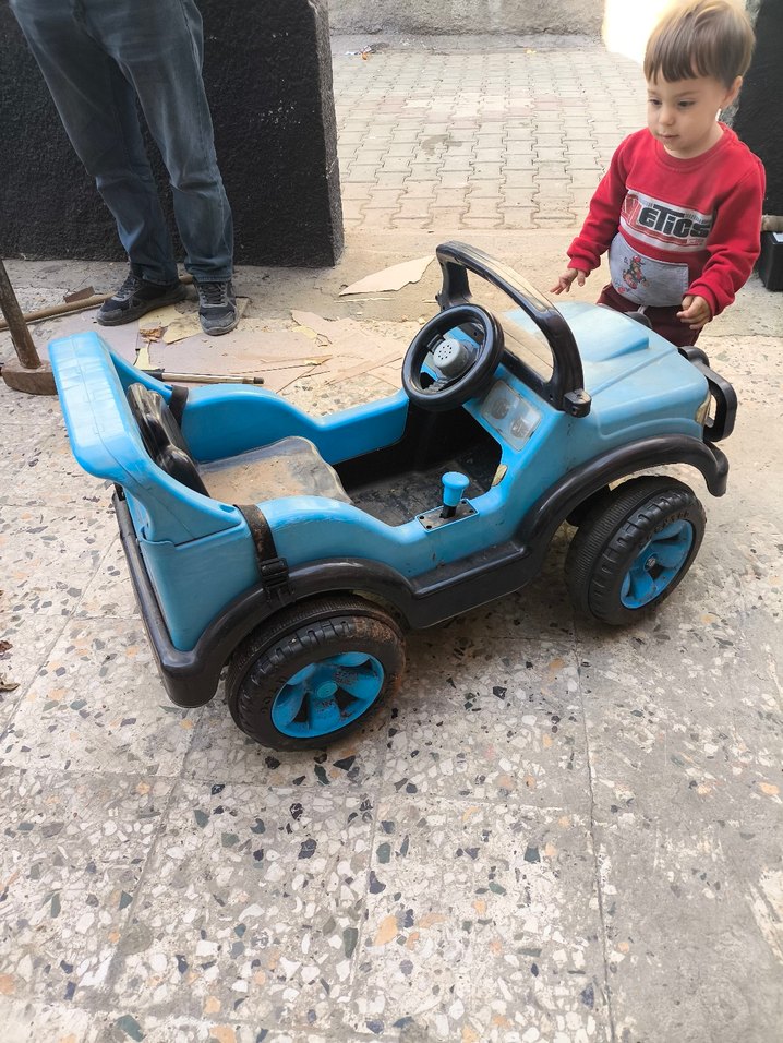 akülü Çocuk Arabası - Görsel 4