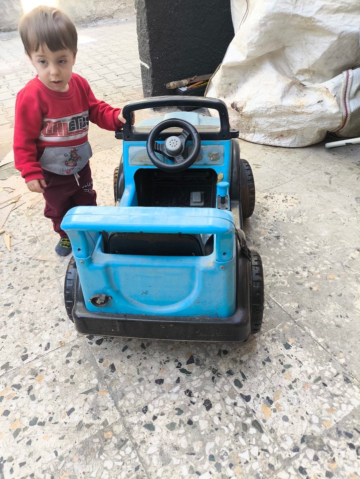 akülü Çocuk Arabası - Görsel 3