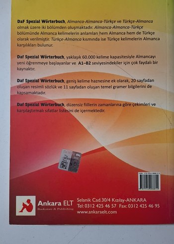 DaF Spezial Almanca-Türkçe Sözlük - Görsel 2