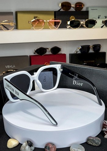 Dior Beyaz Parlak Klasik Kadın Gözlüğü - Görsel 2