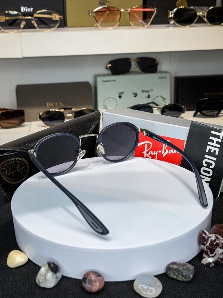 Ray-Ban Gri Klasik Erkek Güneş Gözlüğü - Görsel 2