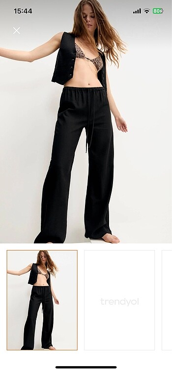Pull and bear keten pantolon