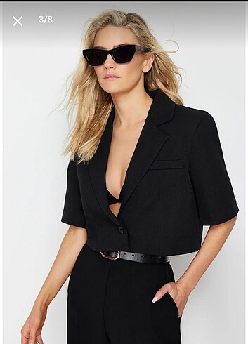Trendyol & Milla Crop blazer ceket