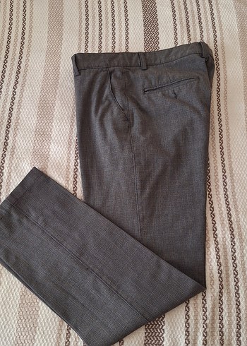 46 Beden Gri Regular Fit Erkek Pantolon/ Çetinkaya
