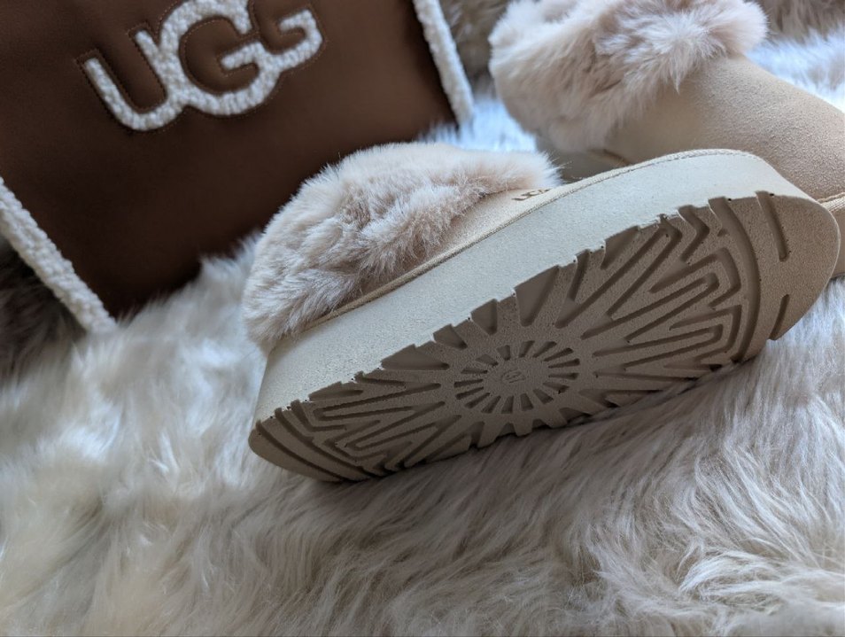 UGG Tüylü Beyaz i Kadın Terlik - Görsel 4