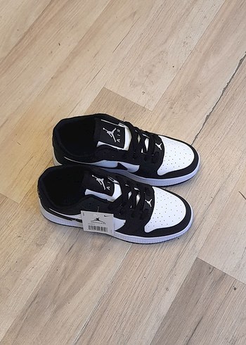 Kadın Siyah Beyaz Spor Ayakkabı - Görsel 3