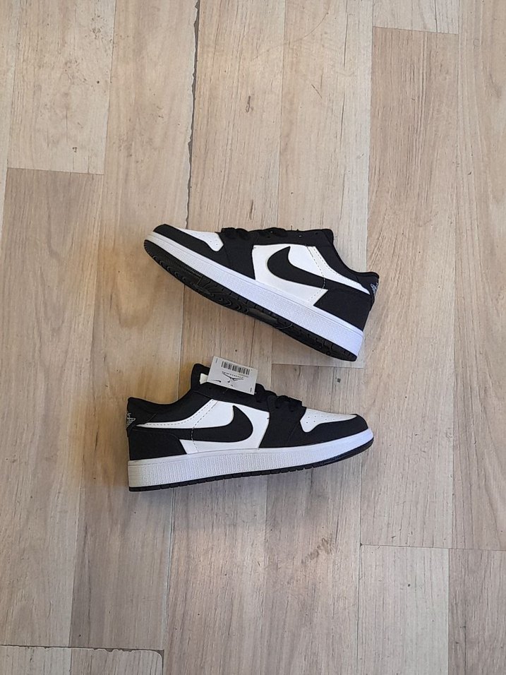 Kadın Siyah Beyaz Spor Ayakkabı - Görsel 5