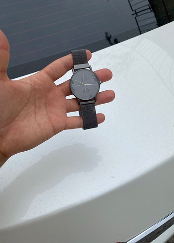 Minimalist Gri Erkek Kol Saati