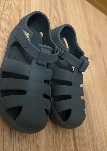Diğer Mavi cırtcırtlı Çocuk Sandalet
