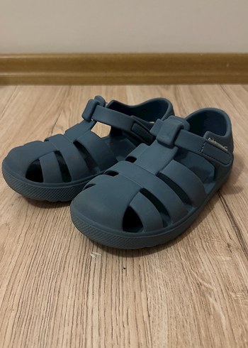 Mavi cırtcırtlı Çocuk Sandalet