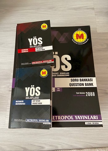 YÖS TUM TESTLER SORU BANKALARI