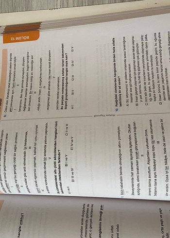  Beden YÖS TUM TESTLER SORU BANKALARI