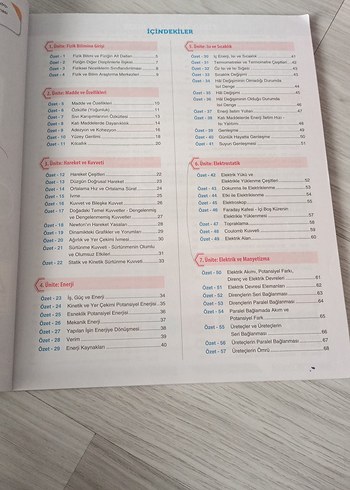 TYT Fizik Konu Özetleri Kitabı yks