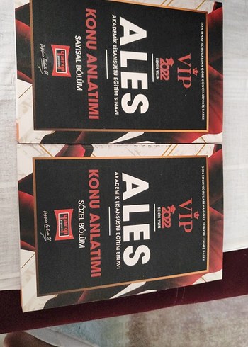 2022 ALES VIP Konu Anlatımı Seti
