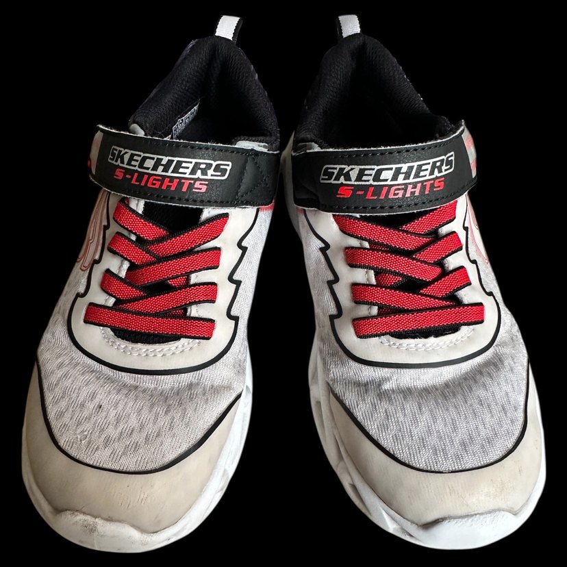 Renkli Desenli Velcro Erkek Çocuk Spor Ayakkabı - Görsel 3