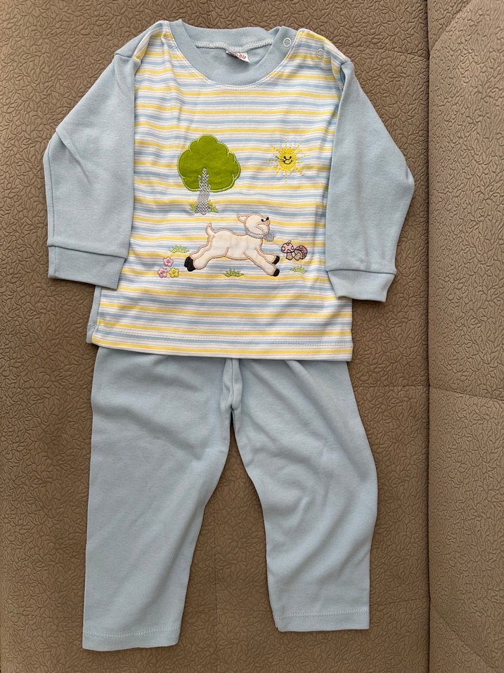 Gri Çocuk Sweatshirt ve Pantolon Takımı - Görsel 3