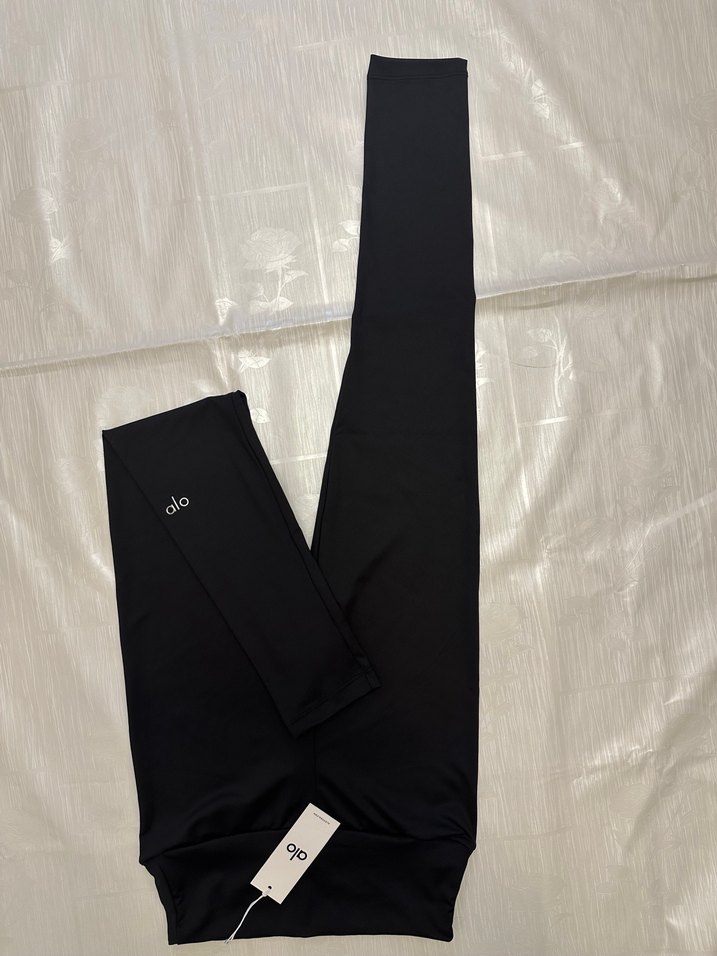 Siyah Elastik Spor Tayt - Görsel 3