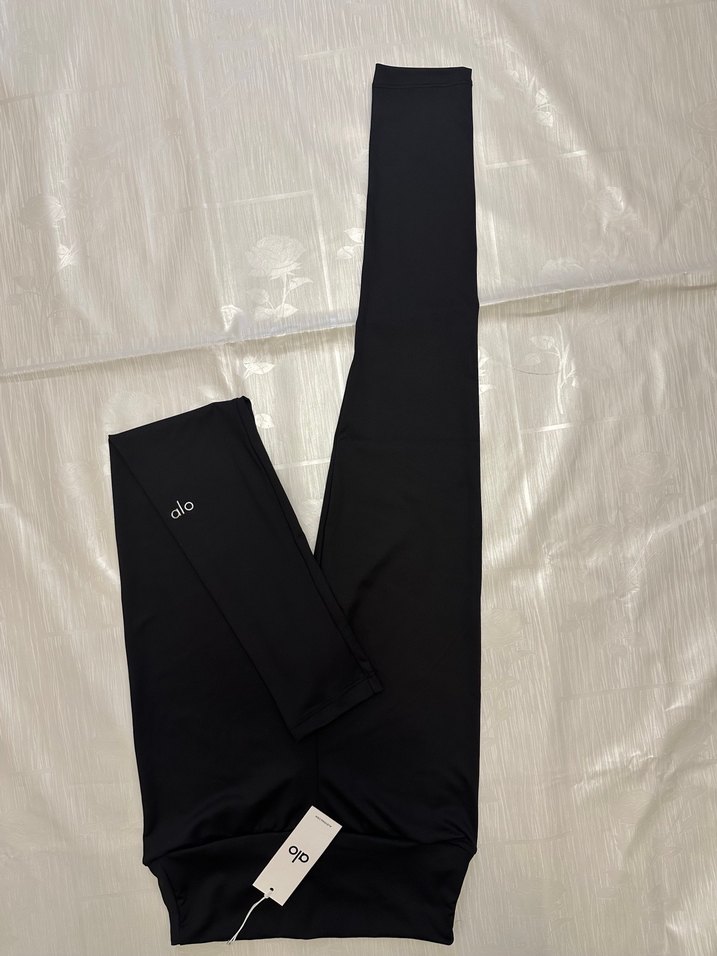 Siyah Elastik Spor Tayt - Görsel 2