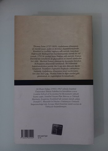 Akıl Çağı - Thomas Paine