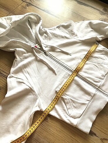 Koton Y2k Beyaz Crop Sweatshirt