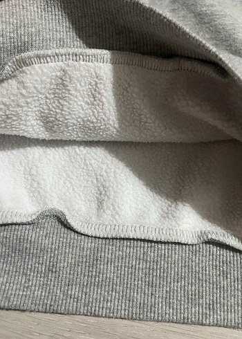 8 Yaş Beden gri Renk Gri Erkek çocuk Fermuarlı Sweatshirt