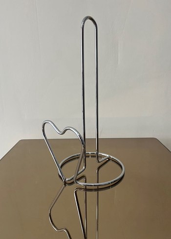 Parlak Metal Mutfak Havlu Peçetelik