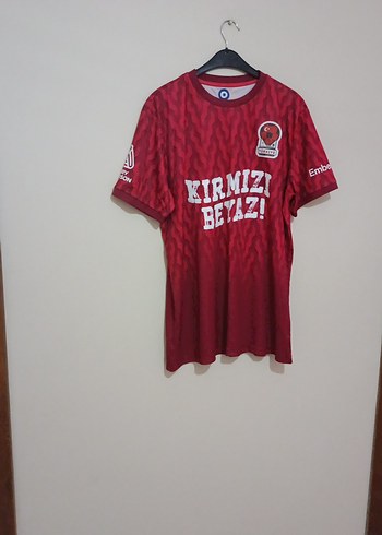 Kırmızı İstanbul Baskılı Spor Tişört - Görsel 6