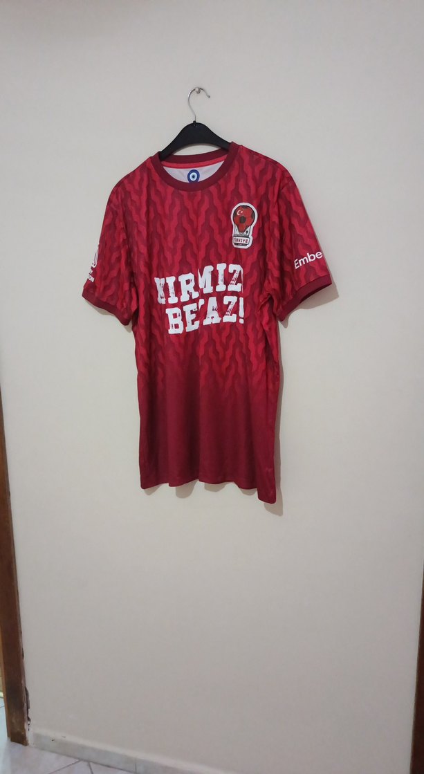 Kırmızı İstanbul Baskılı Spor Tişört - Görsel 5