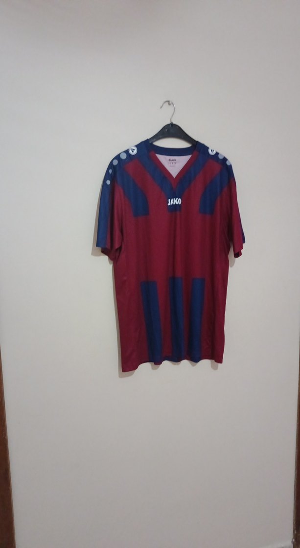 JAKO Bordo V Yaka Kısa Kollu Spor Tişört - Görsel 4