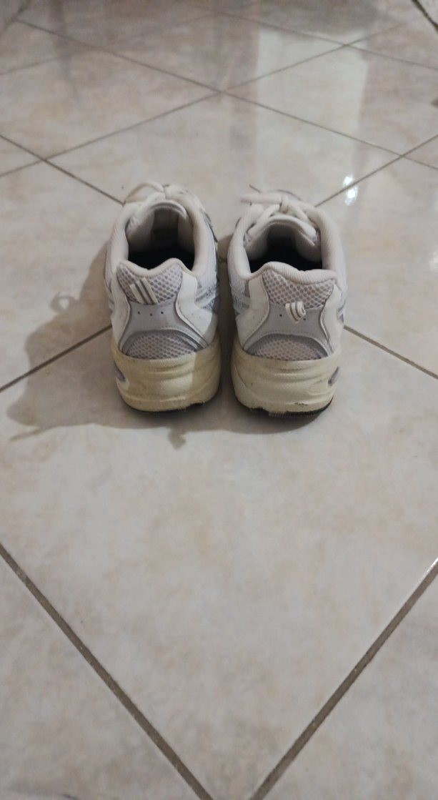 Beyaz erkek Spor Ayakkabı Stiletto Topuklu - Görsel 5